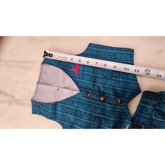 NWT Kimo Cat Blue Baby Boy Party Wear Dress Size 12 months (9–18 months) - Picture 6 of 11